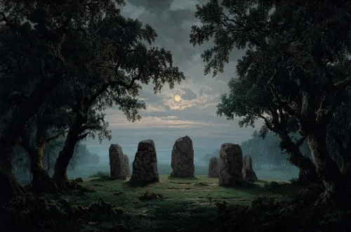 Die versteinerten Jungen von Spornitz: Sage von Frevel & Sühne